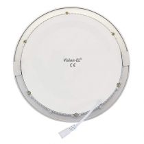 led plafond diam 180 12 watt alu 3000k (7755a)