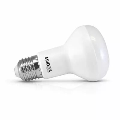 led r63 e27 7w 3000k depoli blister x2 (76634)