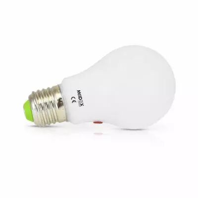 led vision-el 10 w bulb e27 4000k  detecteur crepusculaire boite (73890)