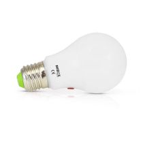 led vision-el 10 w bulb e27 4000k  detecteur crepusculaire boite (73890)