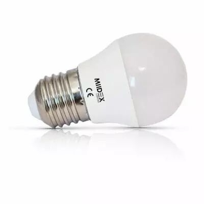 led vision-el 6 w g45 bulb e27 4000k blister x 2 (74862)