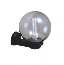 LENA - Applique Mur Ext. IP43 IK08, noir, E27 60W max., lampe non incl. (1707)
