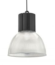 LEXA - Suspension Ø316mm, noir / transparent, LED intég. 40W 80° 3000K 4000lm (50765)