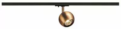 LIGHT EYE 90, spot pour rail 1 allumage, int�rieur, cuivre, GU10/QPAR51, 50W max (144019)