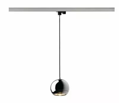LIGHT EYE� 150, suspension pour rail 3 allumages, int�rieur, chrome, GU10/QPAR111, 75W max (153112)