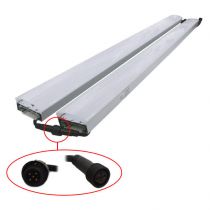 line s lineaire led 50w 1500mm depoli alu 5ans (749701)
