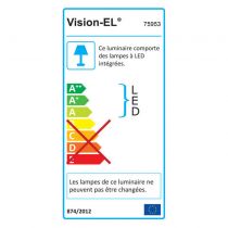 linehome t5 reglette 10w 873mm 4000k + cable de liaison (75953)