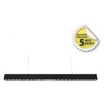 lineo reflecteur lineaire led 50w 1435mm 4000k noir ugr<19 5ans (100156)