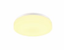 LIPSY® 30, applique et plafonnier intérieur, Drum, blanc, LED, 15W, 3000K/4000K, IP44 (1002075)