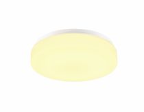 LIPSY® 30, applique et plafonnier intérieur, Drum, blanc, LED, 15W, 3000K/4000K, IP44 (1002075)