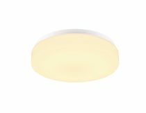 LIPSY® 30, applique et plafonnier intérieur, Drum, blanc, LED, 15W, 3000K/4000K, IP44 (1002075)