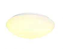 LIPSY® 50, applique et plafonnier intérieur, Dome, blanc, LED, 21W, 3000K/4000K, IP44 (1002022)