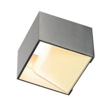 LOGS IN, applique intérieure, carré, alu/blanc, LED, 12W, 2000-3000K, variable Triac, Dim to warm (1000640)