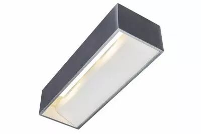 LOGS IN, applique int�rieure, rectangulaire, alu/blanc, LED, 17W, 3000K, variable Triac (1002843)