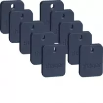 Lot de 10 badges pour claviers (LOTRLF100X)