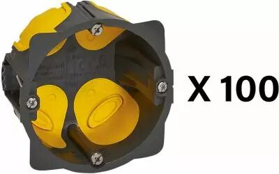  Lot de 100 bo�tes Distribox Eco Batibox - profondeur 40mm (080012L)