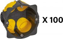  Lot de 100 boîtes Distribox Eco Batibox - profondeur 40mm (080012L)