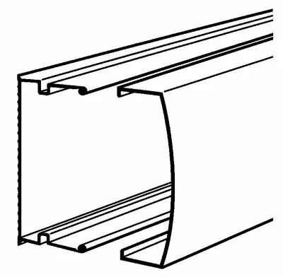 Lot de 15 Moulures 50x20 - 1 compartiment - 2m (11590)