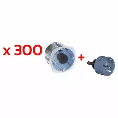 Lot de 300 boites Air\'metic p50 + scie cloche (52097)
