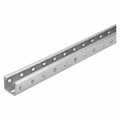 Lot de 5 Rails STRUT - 41x21 Standard - 3000MM - Finition Z275 (MV68110)