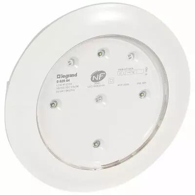 LSC d\'ambiance Kickspot encastr� - LEDs - 320lm plastique IP40-IK04 110/220V= (062964)