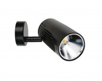 LUMI 01 - Proj. s/patère, noir, angle 32°, LED intég. 17W 4000K 1800lm (50171)