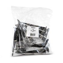 lumos access project piquet de fixation alu noir pack de 10 (8000)