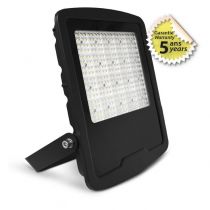 lumos asym projecteur asym 200w 4000k 40°x90° plat noir ip65 5ans (100459)