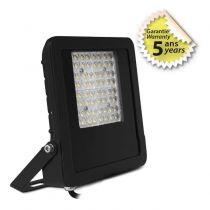 lumos asym projecteur asym 50w 4000k 40°x90° plat noir ip65 5ans (100453)