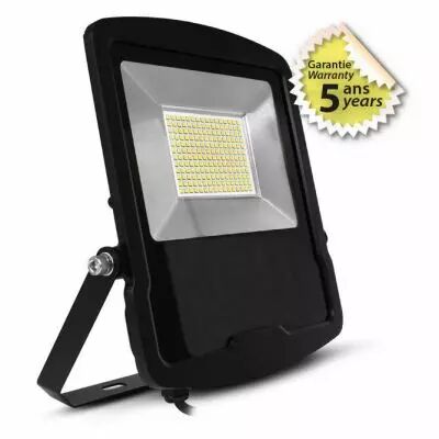 lumos ii project 120w 3000k plat noir ip65 5ans (100093)