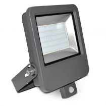 lumos project 70w 3000k plat noir ip65 + detect ir 5ans (80402)