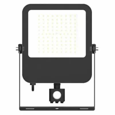 lumos project 70w 4000k plat noir ip65 + detect ir 5ans (80343)