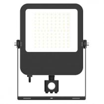 lumos project 70w 4000k plat noir ip65 + detect ir 5ans (80343)