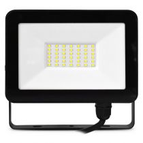lumos slim ii project 30w 3000k plat noir ip65 (100067)