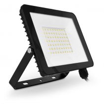 lumos slim ii project 50w 3000k plat noir ip65 (100097)