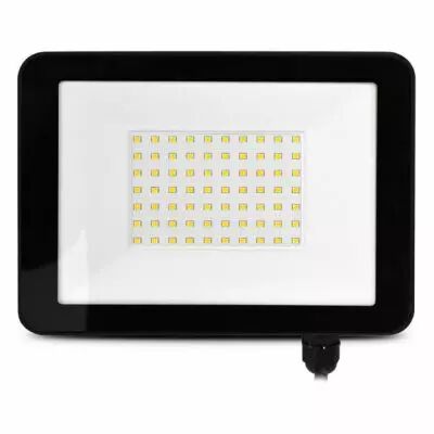 lumos slim ii project 50w 6000k plat noir ip65 (100099)