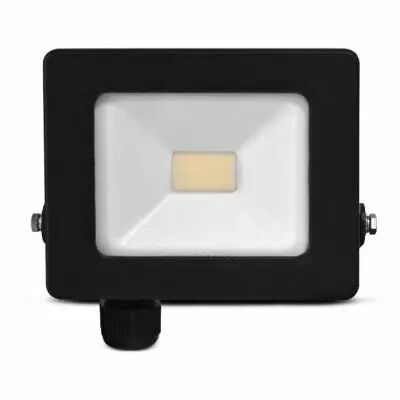 lumos slim sans cable ii project 10w 3000k noir ip65 5ans (100188)