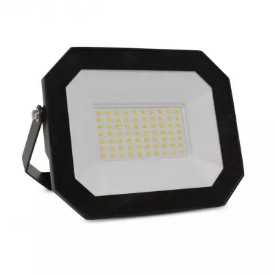 lumos slim sans cable project 50w 3000k noir ip65 (800363)
