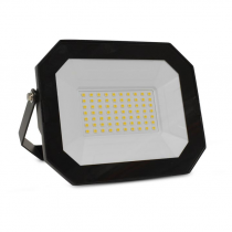 lumos slim sans cable project 50w 3000k noir ip65 (800363)