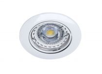 LUNAR LED - Encastré GU10, blanc, a/lpe LED 5,5W 4000K 410lm dimmable incl (51067)