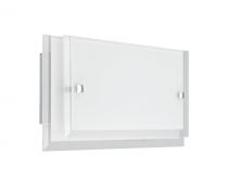 MAGGIE - Applique Mur E27 60W max, rectang., double verre opale, lampe non incl. (3977)