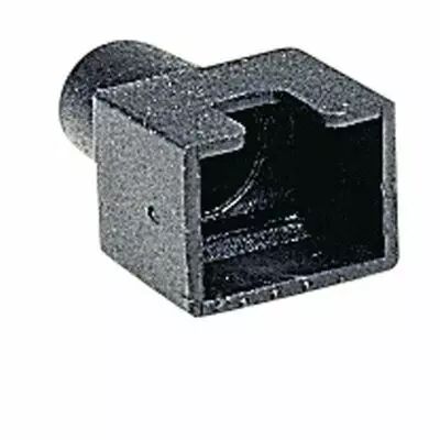 Manchon noir pour fiches RJ45 pour c�ble rond (051706)