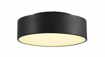 MEDO 30, plafonnier int�rieur, rond, noir, LED, 15W, 3000K, variable 1-10V (1000855)