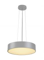 MEDO 40, plafonnier intérieur, rond, gris argent, LED, 31W, 3000K, variable Triac (135074)