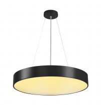 MEDO 60, plafonnier intérieur, rond, noir, LED, 40W, 3000K, variable 1-10V (135120)