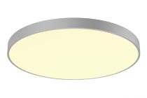 MEDO 90 CORONA, plafonnier intérieur, rond, gris argent, LED, 78W, 3000K/4000K, variable Dali (1001892)