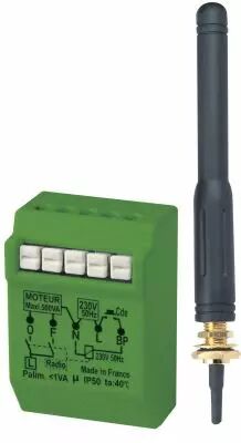 Micromodule Radio pour volets roulants Encastr� Power 500W Antenne Ext�rieur (MVR500ERPX)