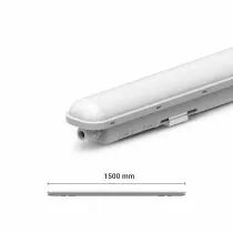 MIIDEX - &Eacute;tanche LED Int&eacute;gr&eacute;es Traversant 50W 4000K IP65 1500mm (101059)