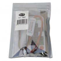 mini controleur bandeau monochrome 12/24v dim + telecommande rf (7657)