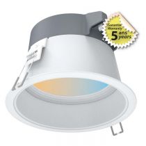 mira downlight basse luminance 20w cct 3000k/4000k/6000k ip44 5ans (100315)